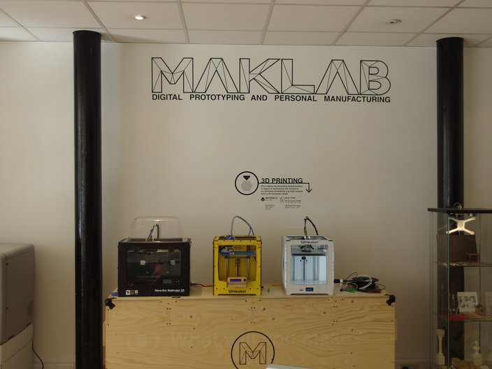 3D printers at MAKLab Glasgow  