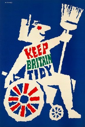Object of the Month: Keep Britain Tidy Poster © Estate of Abram Games