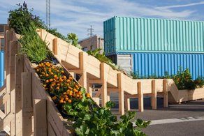 Helsinki Plant Tram Urban Garden opens 