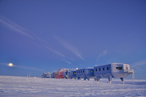 Ice Lab: events programme  Halley VI. Copyright A. Dubber, British Antarctic Survey 