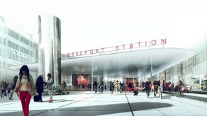Atlas of the Unbuilt World: Meet the Architects Norreport Station. Image courtesy of COBE & Gottlieb Paludan Architects