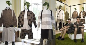 London Collections In Focus: William Richard Green S/S13 William Richard Green Fashion East Installation 