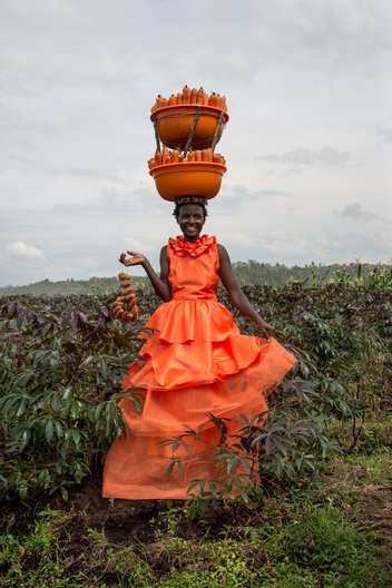 Rwanda - Cedric Mizero Photograph by Chris Schwagga