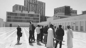 Prototype City, British Council Unlimited Doha Prize, Visit to Msheireb prayer ground