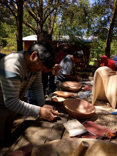 Chile  Wood Workshop, Liquiñe