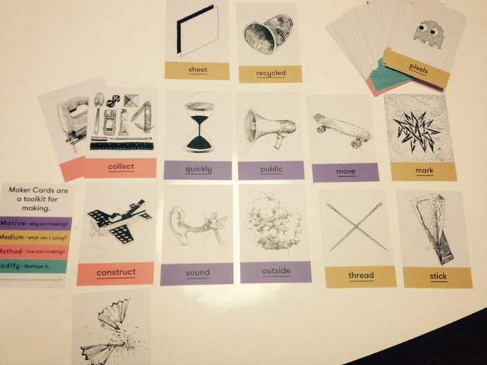 Machines Room Project: Maker Cards  
