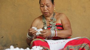 India, Tripura weavers. Photograph by Storyloom Films. 
