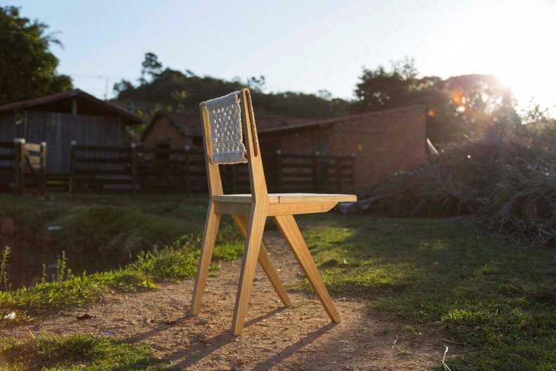 Lucas Neves' Caipira chair © Lucas Neves