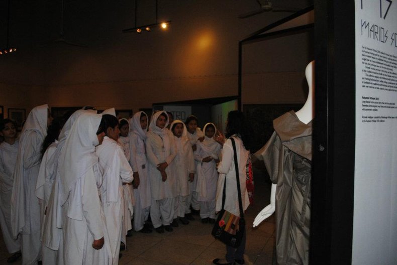 Lecture at the exhibition in Lahore 
