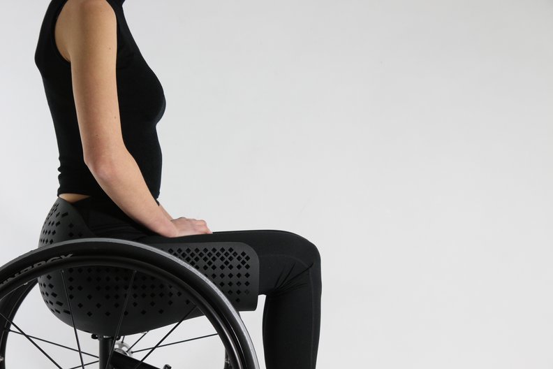Modular wheelchair system for 'Disrupt Disability' © Cellule