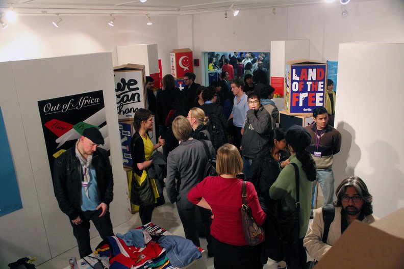 Unbox Fellowships exhibition. Photo: Pete Collard 