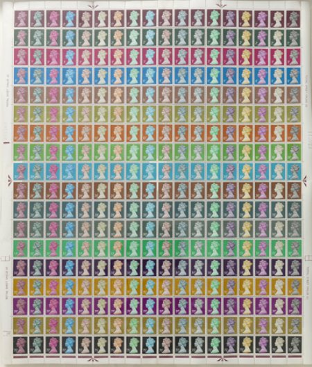 Mark Bonner, Definitive Stamps Multiplication Table, 1992 