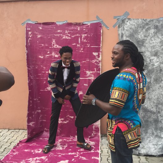 Behind the scenes  © Lagos Fashion Week