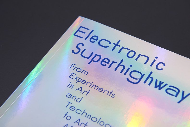 Electronic Superhighway catalogue design, Whitechapel Gallery © Julia