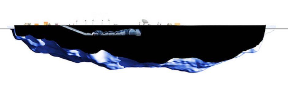 Entire Section, Iceberg Living Station, MAP Architects 