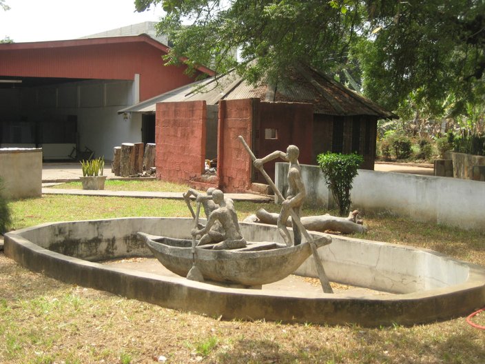 Sculptures in the National Museum grounds © Anna Landreth