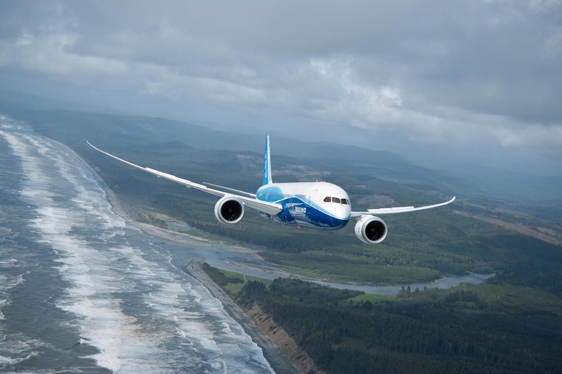 Boeing 787 Dreamliner. Photo: Ed Turner 