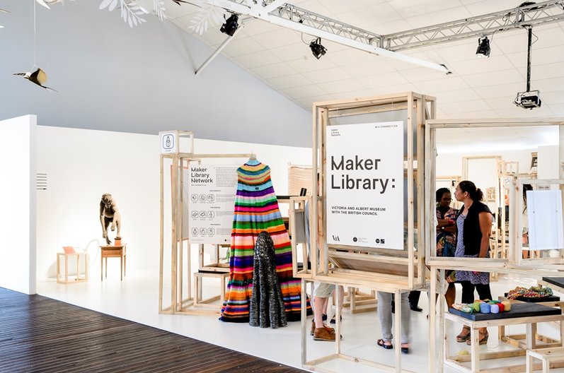 Maker Library at Guild Design Fair, Cape Town © Adriaan Louw
