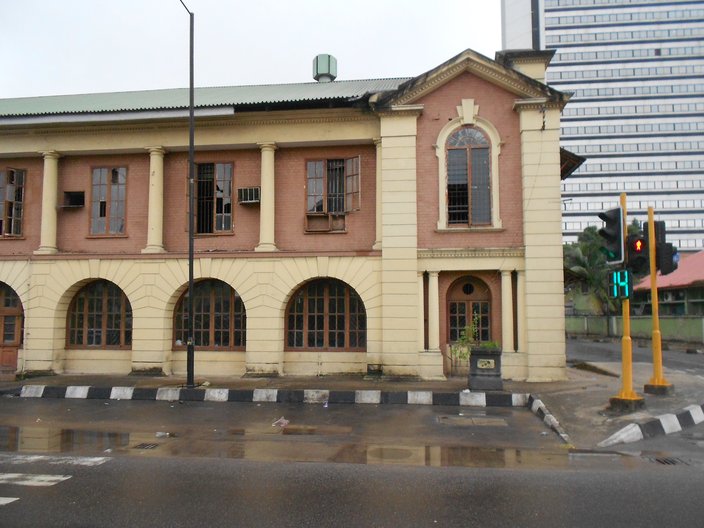 The old Government Printing Press in Old Lagos, which could be turned into a cultural centre photo by Vicky Richardson