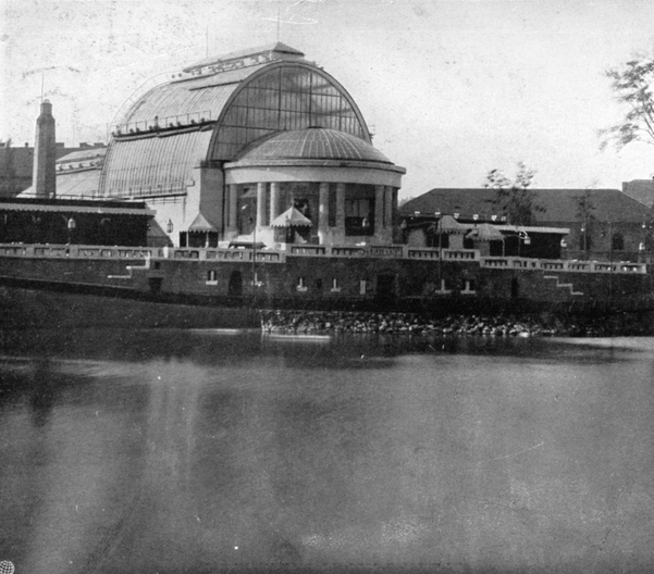 Palm House, 1912: Courtesy of archives at Budapest Zoo 